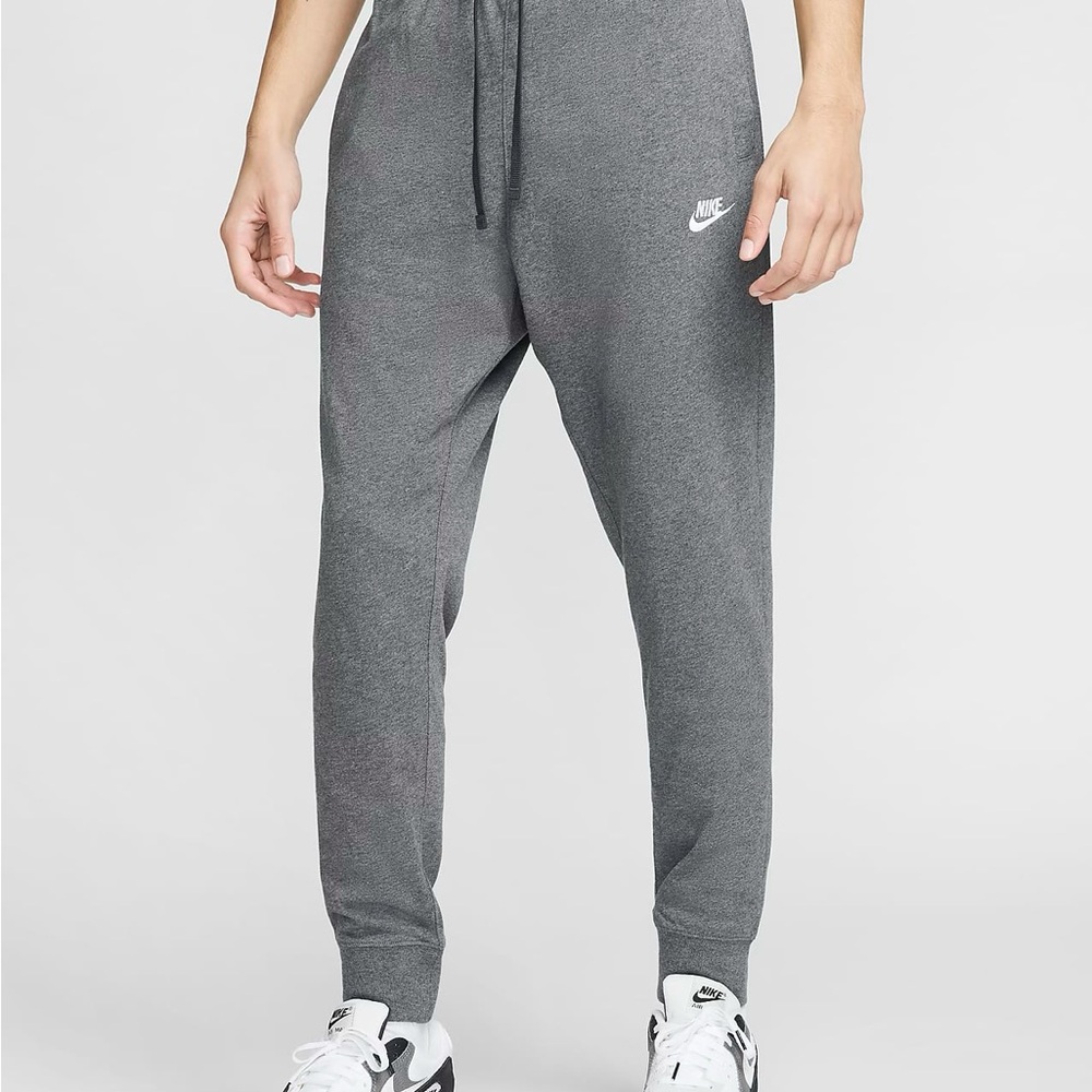 Men’s Nike Joggers. Charcoal Gray. Small
